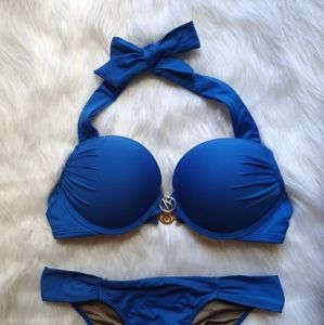 Victoria's Secret Bombshell Bikini~34B/XS~Starlight Blue!